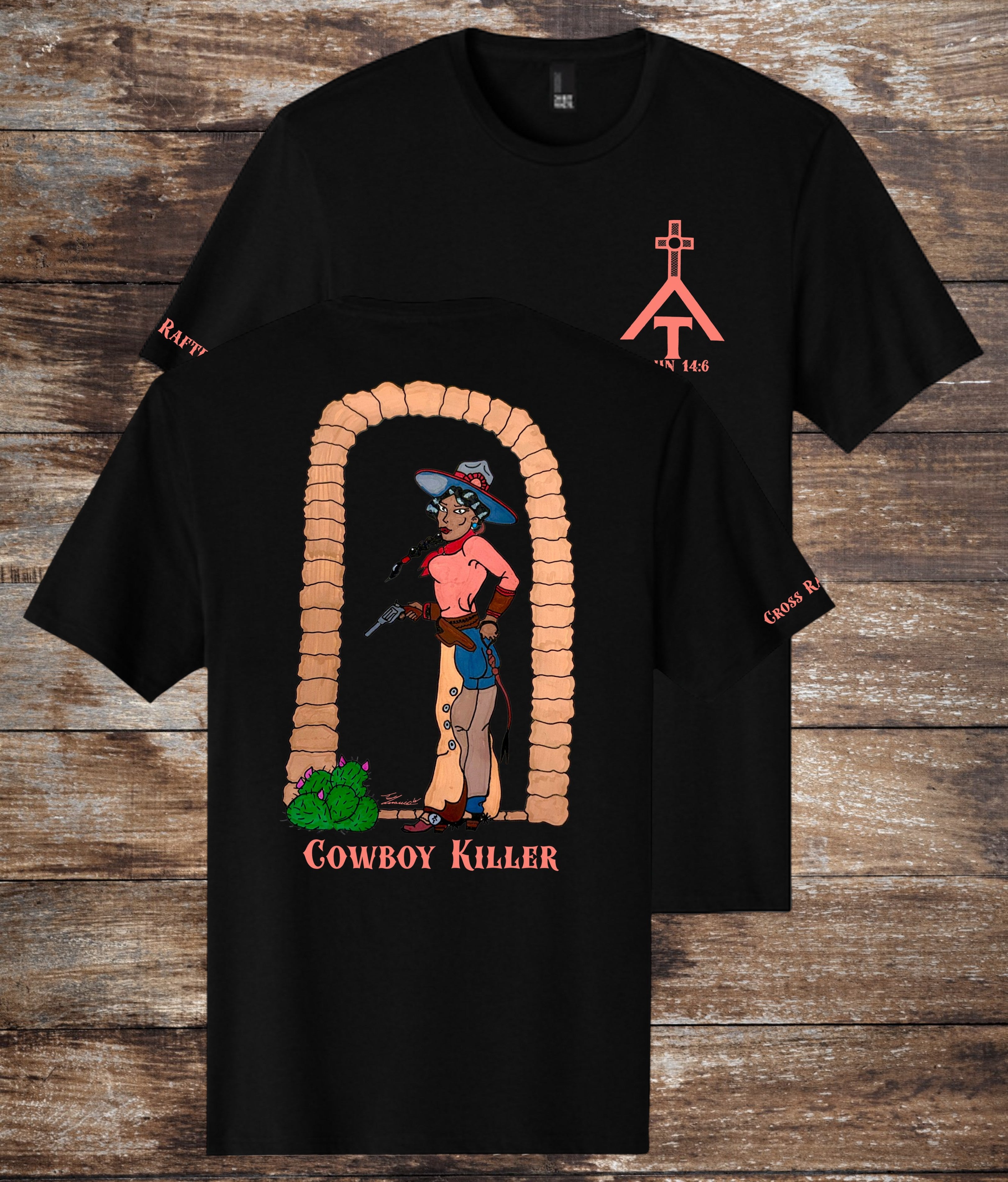 Cowboy Killer Black T